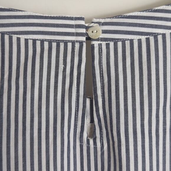 NWOT Cottagecore Popover Blouse Embroidered Panel Lace Women's Oversized M - Picture 9 of 11